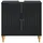 vidaXL Waschbeckenunterschrank Alkmaar 59,5 x 31,5 x 59 cm Schwarz