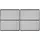 TAINO Grillrost 60 cm Gusseisen Schwarz