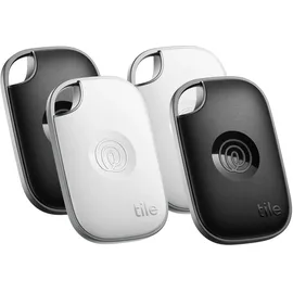 life360 Tile Pro 2024, 4er-Pack schwarz und weiß