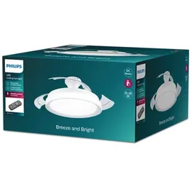 Philips Bliss Deckenventilator mit Beleuchtung 51 cm Weiß