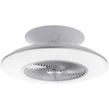 just light. JUST LIGHT 22 cm Deckenventilator Grau