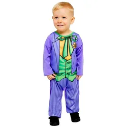 Baby Comic Joker Kinderkostüm - Baby-6-12-Monate