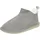 Hollert German Leather Fashion Hüttenschuhe Grau/Weiß 44