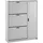 FineBuy Schuhkipper 90 x 120 x 24 cm geschlossen weiß
