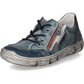 Krisbut Halbschuhe Herren Glattleder BlauGröße:44 - Blau - 44