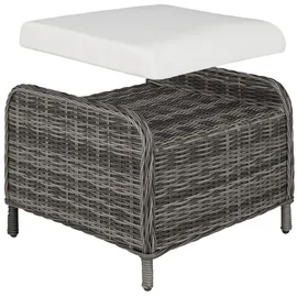 Tectake Benissa Set 5-tlg. grau