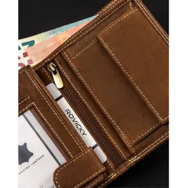 Always Wild Herrenbrieftasche Geldbörse beige/braun