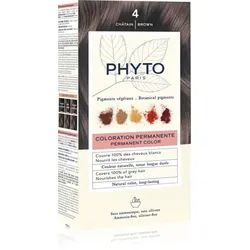 Phyto Color Haarfarbe ohne Ammoniak Farbton 4 Brown 1 St.