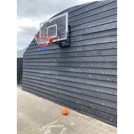 PEGASI Basketballbrett Pro Schwarz 140 x 80 cm