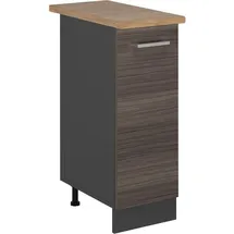 Vicco Unterschrank Apothekerschrank R-Line 30 x 0 x 0 cm Grau