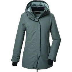 Parka »KOW 93 WMN PKR«, Wasser- und winddichter Damenparka, atmungsaktiv, recyceltes Material, Gr. 50, graublau, , 31026305-50
