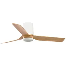 FARO Mini Punt Tub S 90 cm Deckenventilator Weiß/Braun
