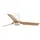 FARO Mini Punt Tub S 90 cm Deckenventilator Weiß/Braun