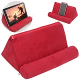 Jwthee Tablet-Kissenständer, Tablet-Kissenhalter, weiches Tablet-Ständerkissen,Tablet Halter Kissen Universal Lazy Holder Ständer für iPad-Telefonhalter, E-Reader, Smartphones