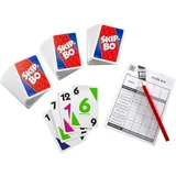 Mattel Games Skip-BO Deluxe, in Metallbox, Kartenspiele für die Familie, Spiel