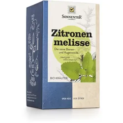 Bio-Zitronenmelisse-Tee – 18 Doppelkammerbeutel für entspannenden Genuss 21,6 g, DK-Beutel