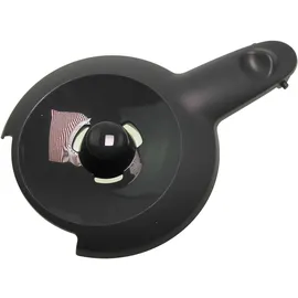 BSH Bosch Kaffeemaschinen-Deckel, Schwarz, Glas, Klassisch, Originalersatzteil