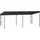 vidaXL Wand-Pavillon 3x6 m Anthrazit Stoff