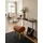 KADIMA DESIGN Sitzhocker Echtleder 45 x 53 x 40 cm Braun