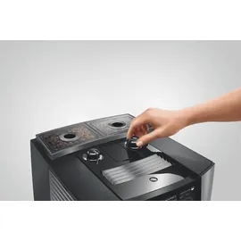 Jura J10 twin (EA) Kaffeevollautomat Diamond Onyx