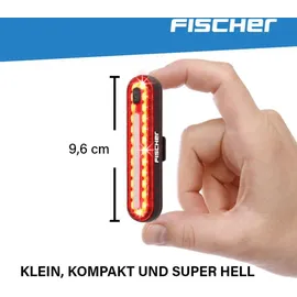 Fischer LED-Akku Rücklicht STOP 50 Dioden