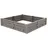 Smoby Kunststoffsandkasten Square Garden mit Dach grau