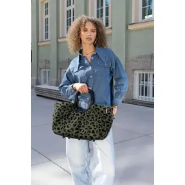 Reisenthel Loopshopper M teddy leo olive 40 x 26 x 20 cm