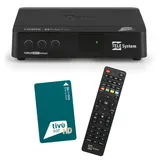 TELE System TS9018 HEVC HD SAT Receiver inkl. Smart Karte