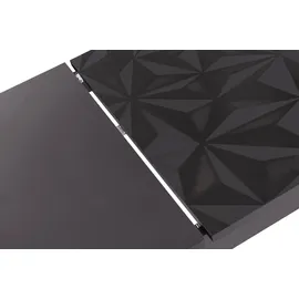 INOSIGN Esstisch »Prisma 180x90 cm, Esszimmertisch, ausziehbar, erweiterbar auf 228 cm« rechteckig,Tischplatte Stärke 22 mm u. mit elegantem siebdruck grau