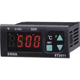 Enda ET2011-RT-230 PID Temperaturregler Pt100 -100 bis +600 °C Relais 8 A, SSR (L x B x H) 71 x 77 x 35 mm