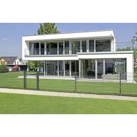 GAH Alberts Alberts Anbauset Doppelstabmatten 2 m 120 cm 6/5/6 anthrazit