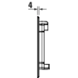 Duravit DuraSystem Betätigungsplatte A1, WD5012044000,