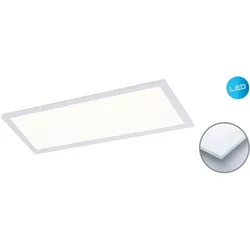 NÄVE LED Panel "Nicola", weiß, B:29,50cm H:6,00cm L:59,50cm, Lampen, weiß, Lichtfarbe neutralweiß, Länge 59,5cm, LED, inkl. Treiber