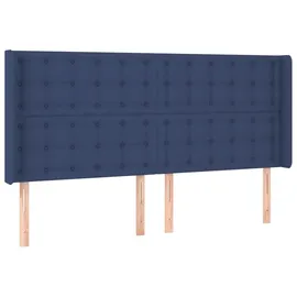 vidaXL Boxspringbett 180 x 200 cm Blau
