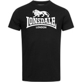 Lonsdale Herren St. Erney T-Shirt, Schwarz, XL EU