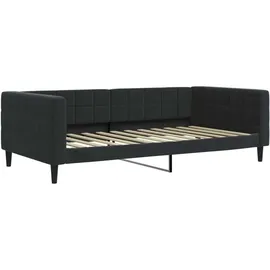 vidaXL Tagesbett 100 x 200 cm Schwarz