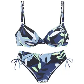 SUNSEEKER Bügel-Bikini Damen Blau/Mint 44 Cup E