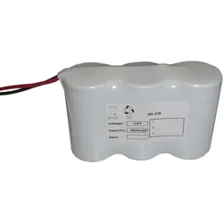 Akku Pack 3,6V 4000mAh für Notbeleuchtung Reihe NiCd F3x1 3xD-Hochtemperaturzell...