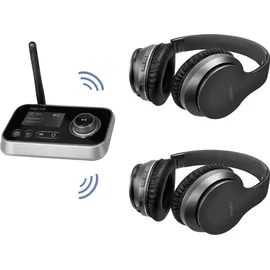 Logilink BT0062 Bluetooth 5.0 Audiosender Empfänger Transmitter Receiver) um Nicht-bluetoohfähige Geräte mit Bluetooth Version: 10m