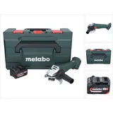 Metabo W 18 7-125 Akku Winkelschleifer 18 V 125 mm + 1x Akku 4,0 Ah + metaBOX