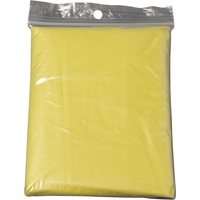 eBuyGB Herren 1216528–5 Wasserdicht Regen Poncho, 5er pack gelb, One Size