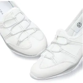 LASCANA Sneaker Damen weiß-grau Gr.40
