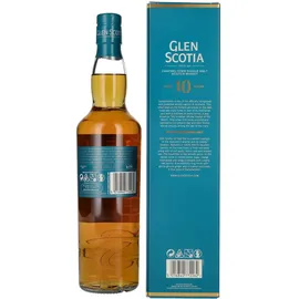 Glen Scotia 10 Years Old Classic Campbeltown Malt 40% vol 0,7 l Geschenkbox
