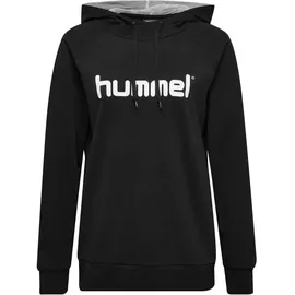 hummel Go Logo Hoodie Damen black XL