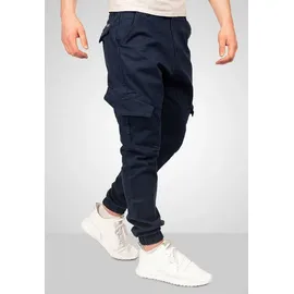 Alessandro Salvarini AS274 Cargohose Dunkelblau 36 34