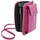 COLLEZIONE ALESSANDRO Event Umhängetasche Leder Pink