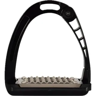 Acavallo Arena Alupro Junior Steigbügel Schwarz 10.5 cm Schwarz 10.5 cm