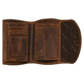 GREENBURRY Vintage Geldbörse Damen braun