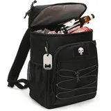 Taktischer Kühlrucksack – 25L Isolierter Rucksack, Auslaufsicher & Robust – Großer Lunch-Rucksack, Wasserdichter Eisrucksack für Männer, Frauen, Arbeit, Tagesausflüge, Camping, Strand & Wandern
