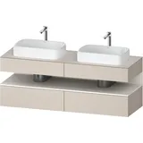 Duravit Waschtischunterschrank wandhängend „Qatego“ 160 × 60 × 55 cm